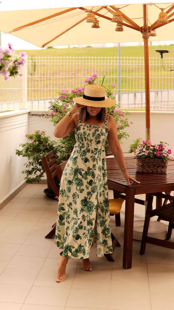 Vestido “Jardim de Capri”