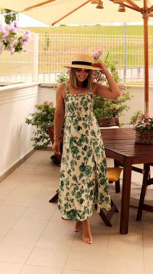 Vestido “Jardim de Capri”