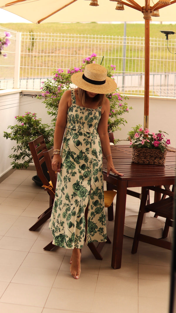 Vestido “Jardim de Capri”