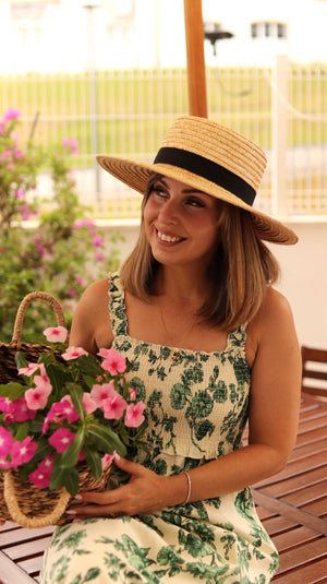 Vestido “Jardim de Capri”