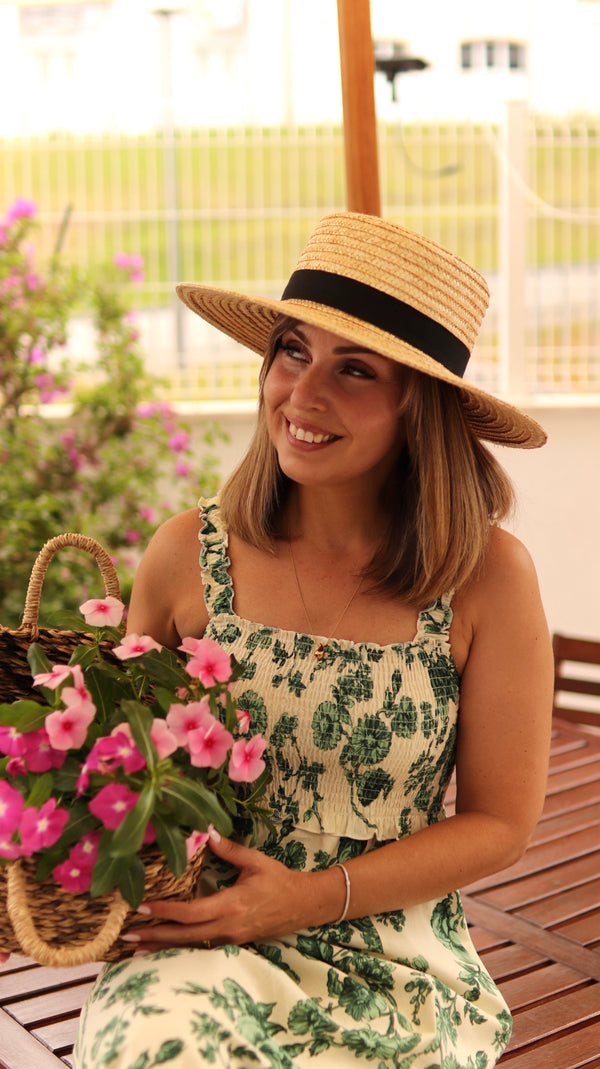 Vestido “Jardim de Capri”
