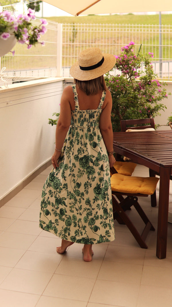 Vestido “Jardim de Capri”