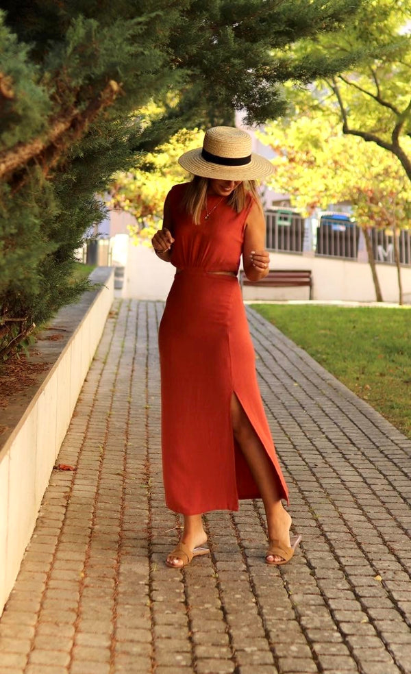 Vestido “Terracota”