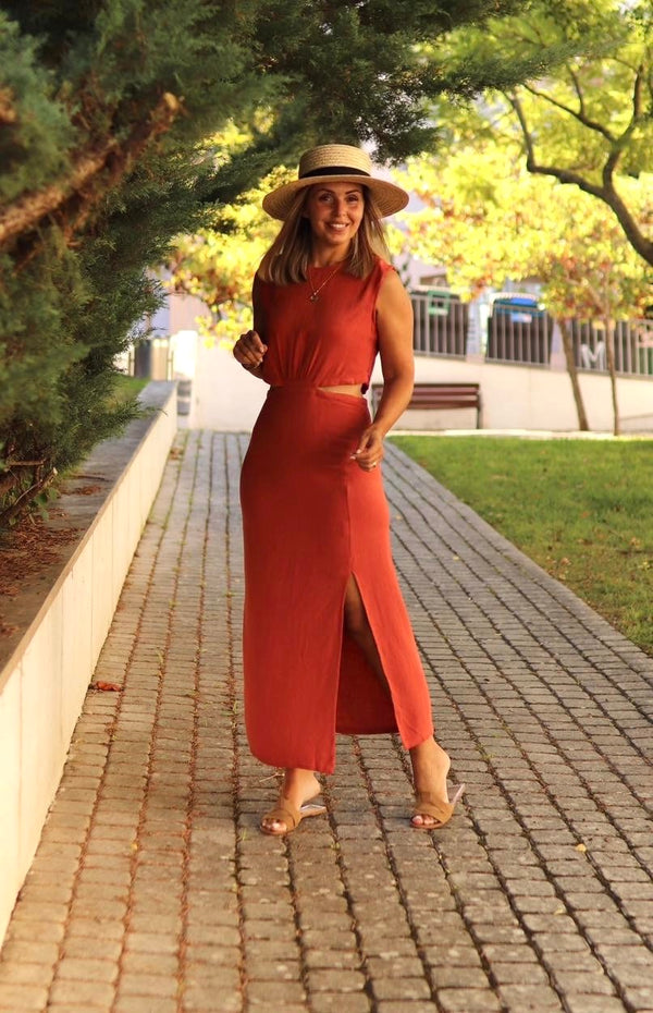Vestido “Terracota”