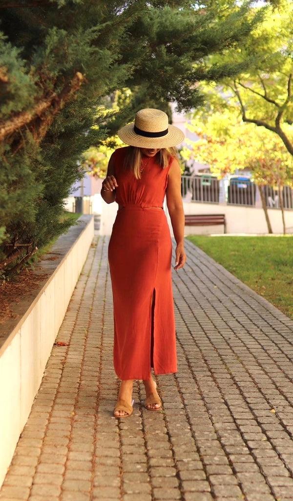Vestido “Terracota”