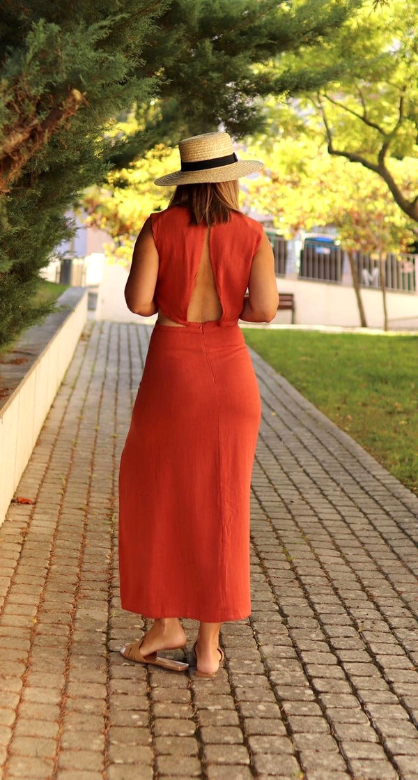 Vestido “Terracota”