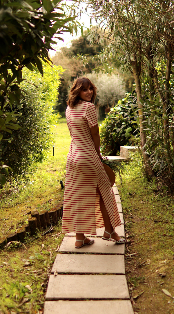 Vestido "Rayas y Sol"