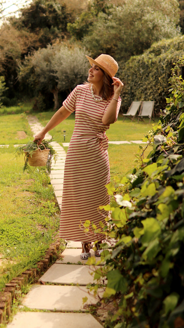 Vestido "Rayas y Sol"