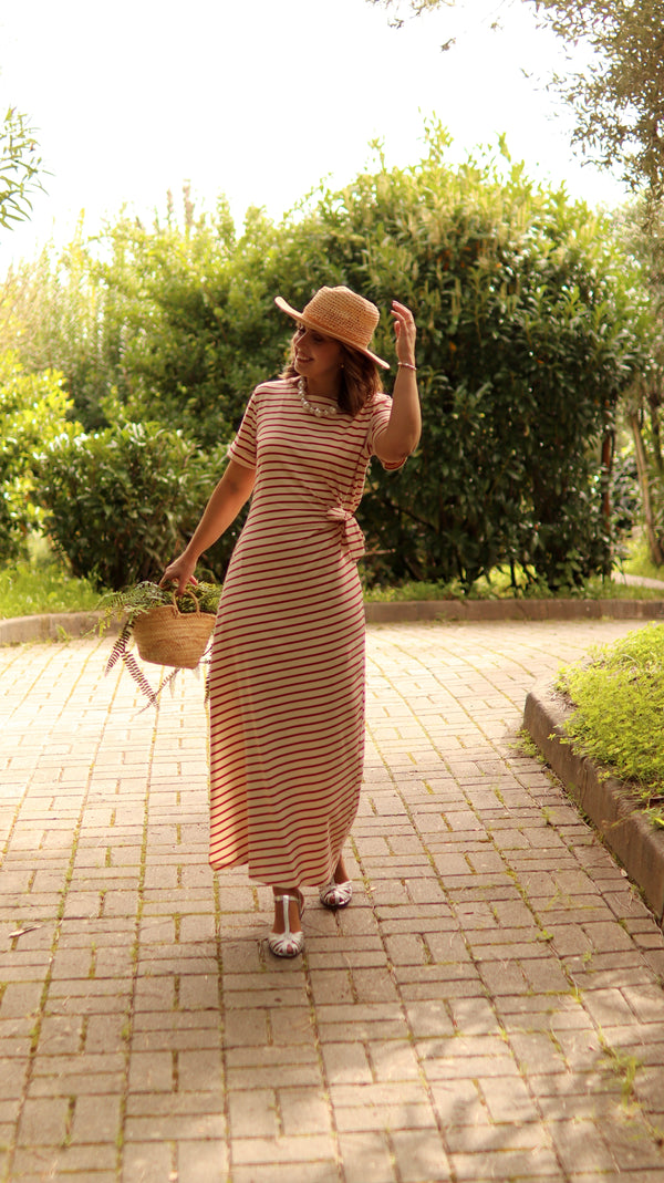 Vestido "Rayas y Sol"