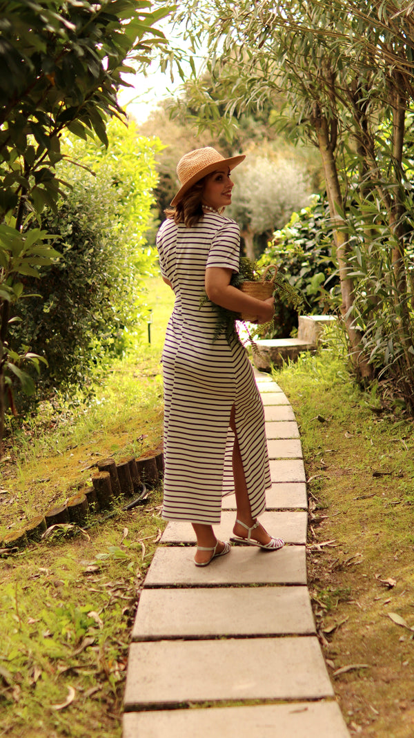 Vestido "Rayas y Sol"