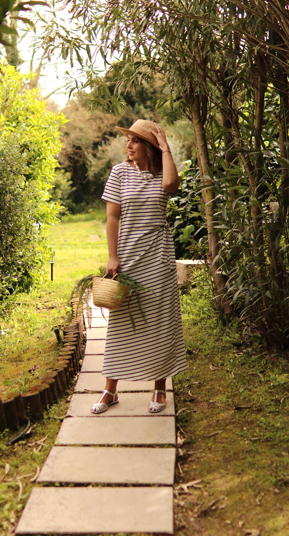 Vestido "Stripes & Sun"