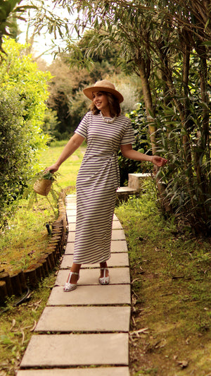 Vestido "Rayas y Sol"