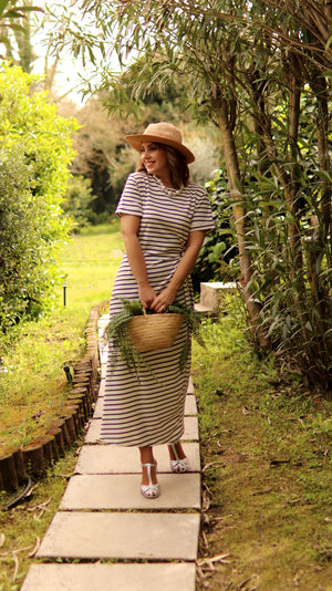 Vestido "Rayas y Sol"