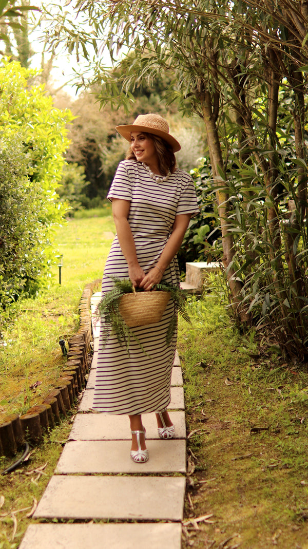 Vestido "Rayas y Sol"