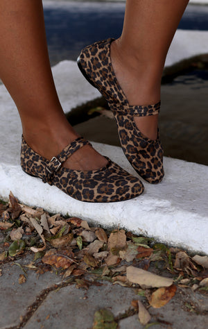 Mary Jane "Animal Print"