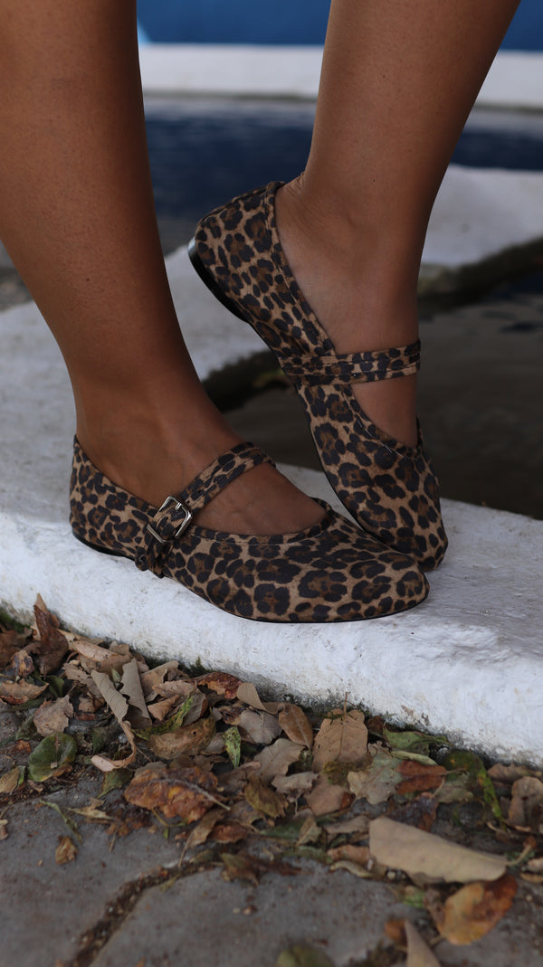 Mary Jane "Animal Print"
