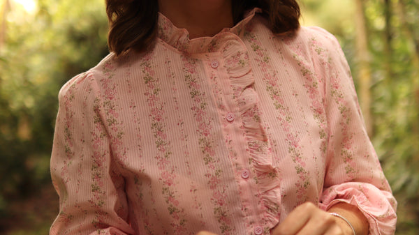 Camiseta "Flores de la mañana"