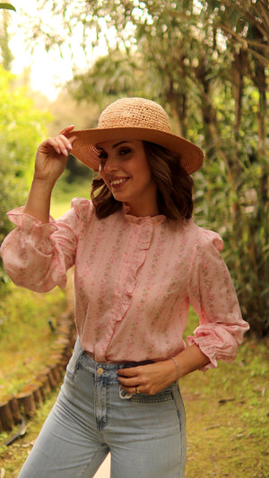 Camiseta "Flores de la mañana"