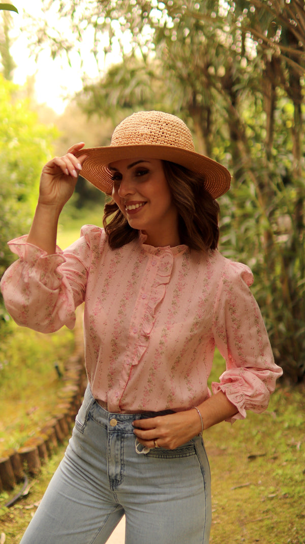 Camiseta "Flores de la mañana"