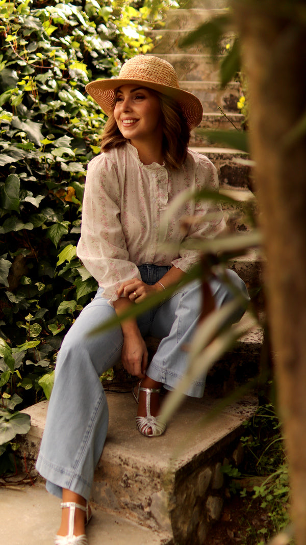 Camiseta "Flores de la mañana"