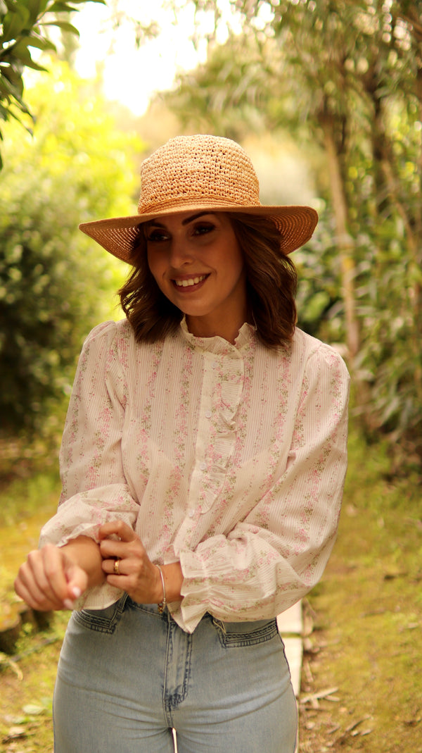Camiseta "Flores de la mañana"