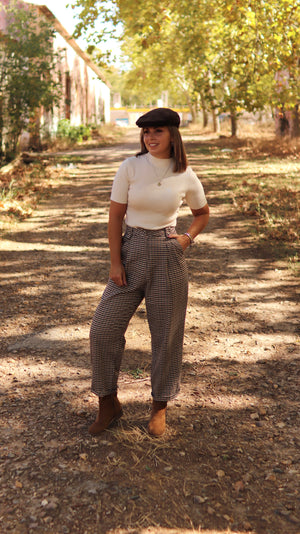 Calças “Country Check”