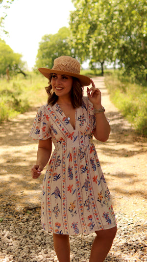 Vestido "Pétalas de Primavera"