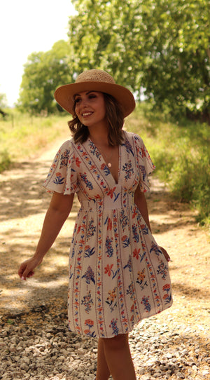 Vestido "Pétalas de Primavera"