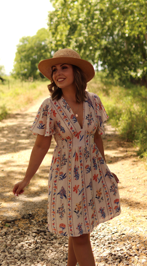 Vestido "Pétalas de Primavera"