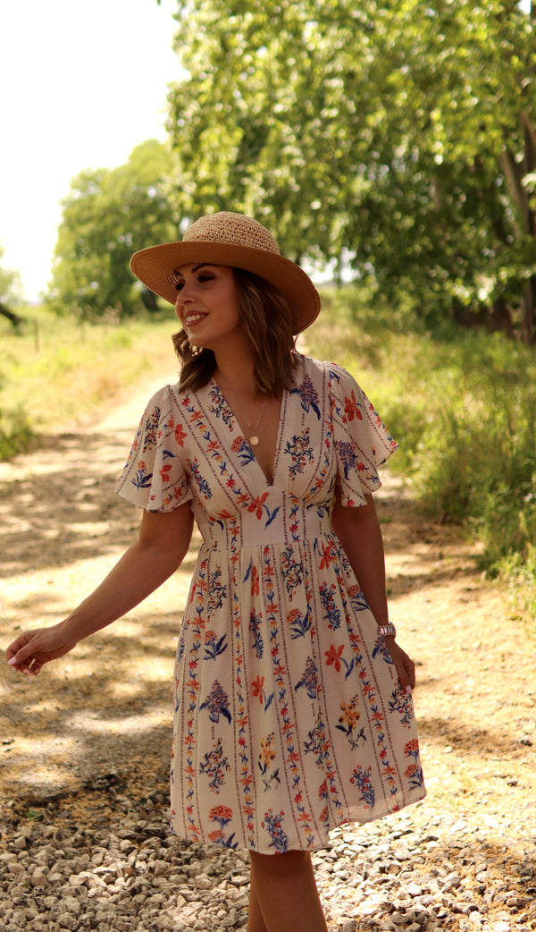 Vestido "Pétalas de Primavera"