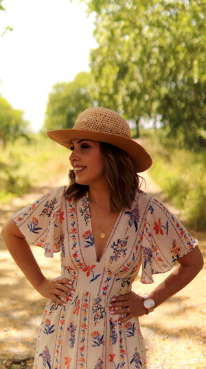 Vestido "Pétalas de Primavera"