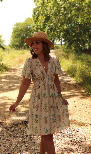 Vestido "Pétalas de Primavera"