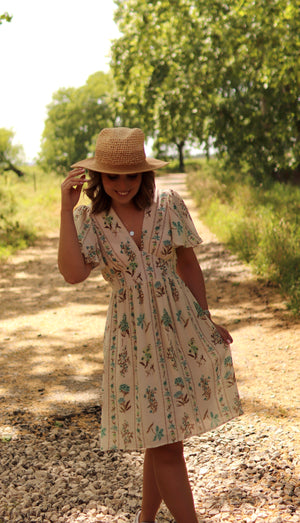 Vestido "Pétalas de Primavera"