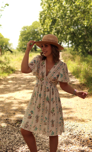 Vestido "Pétalas de Primavera"