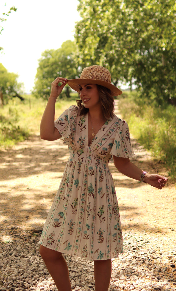 Vestido "Pétalas de Primavera"