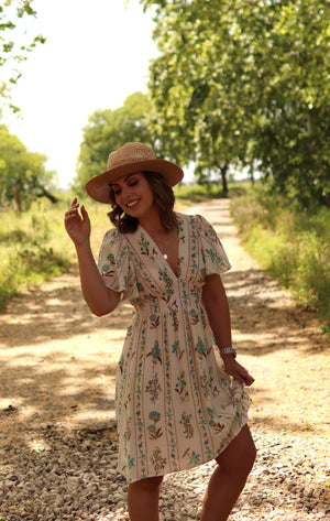 Vestido "Pétalas de Primavera"