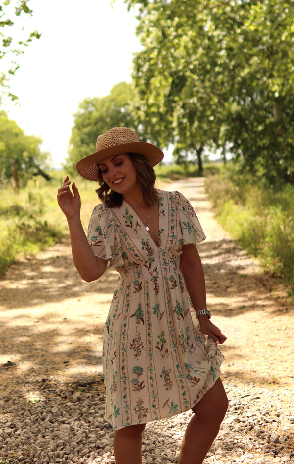 Vestido "Pétalas de Primavera"