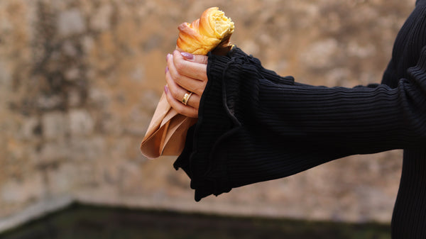 Vestido malha "LE CROISSANT"
