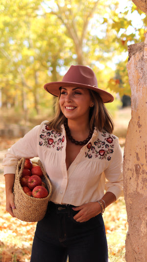 Camisa “Autumn Garden”