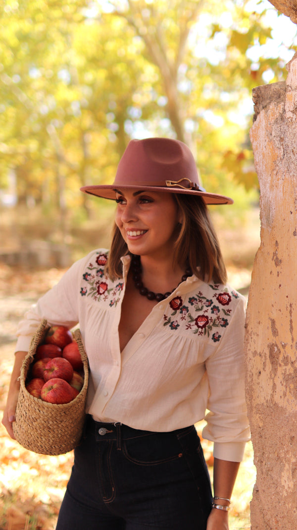 Camisa “Autumn Garden”