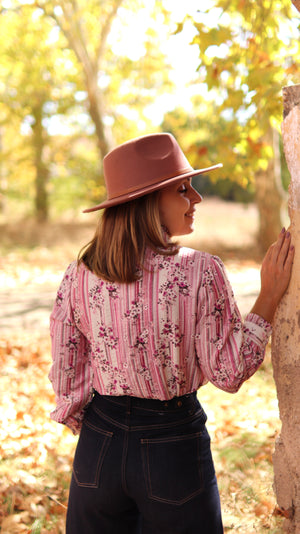 Camisa "Wild Rose"
